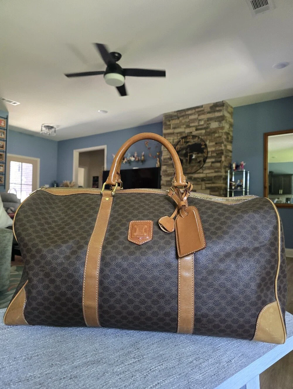 Authentic Celine Macadam Travel Duffel Bag ( 50cm )